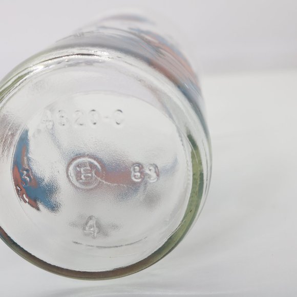 Jim Henson Muppet Babies Tall Jelly Jar Glass Tumbler Gonzo Animal Vintage - Picture 3 of 5